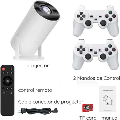 PROYECTOR CONSOLA RETRO y TV SMART